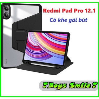 Bao da thời trang cho Xiaomi Redmi Pad pro 12.1 2024 có khe gài bút