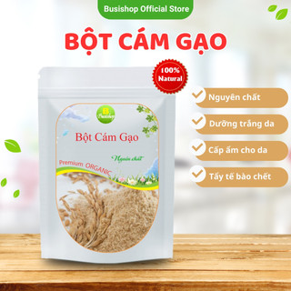 Bột cám gạo sạch nguyên chất 100g - Trắng da, cấp ẩm, mờ thâm sạm