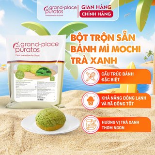 Bột trộn sẵn bánh mì mochi trà xanh puratos grand-place vn-1 kg-4022002