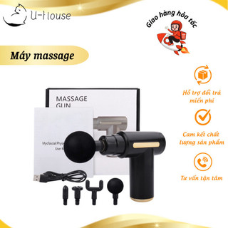 Máy massage cầm tay ,mini massage cổ vai gáy 6 Cấp Độ Chuyên Sâu Đa Năng , máy đấm lưng mát xa đau nhức vai gáy