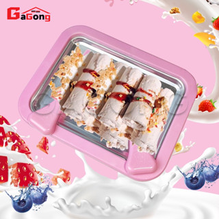 🔥 Máy Làm Kem Cuộn Mini Tại Nhà Bằng Thép Không Gỉ DIY