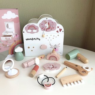 Bộ đồ chơi hộp trang điểm kèm gương và ngăn kéo toystore FUDAER