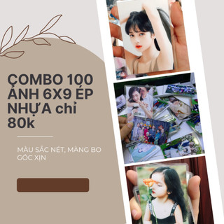 Ép màng plastic xịn, không bay màu, không thấm nước