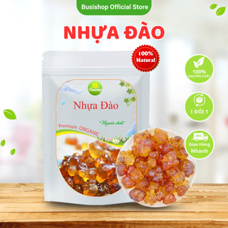Nhựa đào 100g, Nhựa đào nguyên chất nấu chè dưỡng nhan, giảm cân, giải độc cơ thể, ngừa mụn