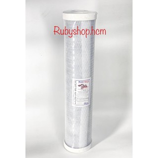 Lõi lọc than nén CTO 20inch béo/bigblue Rubyshop.hcm