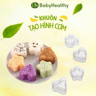 Khuôn làm cơm, khuôn ép cơm Onigiri cho bé ăn ngon