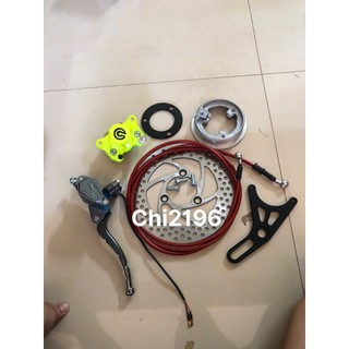Combo bộ phanh đĩa sau - Combo chuyển từ cơ sang đĩa dành cho xe điện