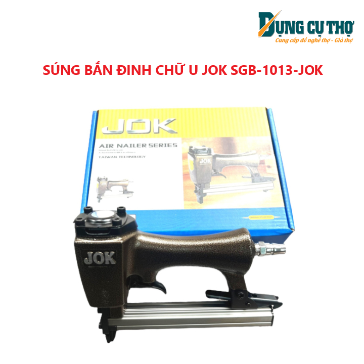 Súng Bắn Đinh U JOK 1013J - Súng Bắn Đinh Công Nghiệp Dùng Khí Nén, Trọng Lượng 1.2kg