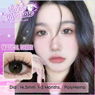 Douyin lens - Magical Green ( Có Cận 0- 7diop ) Tặng khay đựng lens