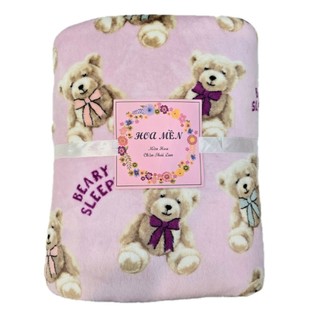 Mền lông Thái Gấu Teddy Bear mềm mịn, đẹp