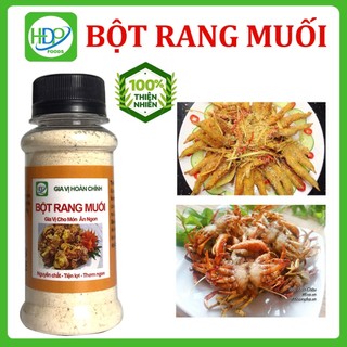 Bột gà rang muối hũ 45g hdp foods làm gà, vịt, ếch rang muối thơm ngon tại nhà