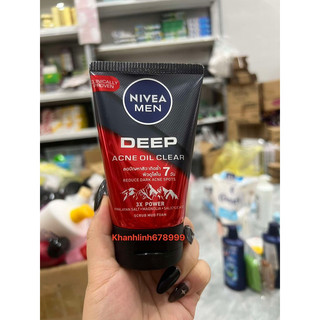sữa rửa mặt Nivea Men 100g