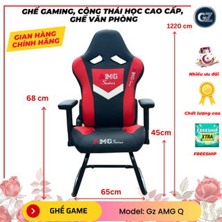 Ghế game gz amg chân quỳ, ghế công thái học, ghế văn phòng