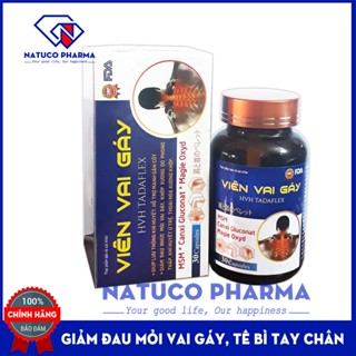 Viên uống Vai Gáy HVH - Flex - mạnh gân cốt, giảm đau mỏi vai gáy do phong thấp, thoái hóa xương khớp - hộp 30 viên