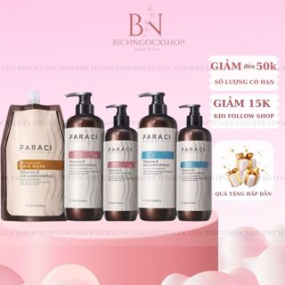  Dầu gội xả FARACI chính hãng phục hồi tóc siêu mềm mượt cặp 750ml hợp mọi loại tóc mùi thơm dầu gội phục hồi hư tổn 