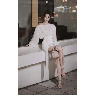 Set tơ lệch vai hồng 𝐀𝐒𝐇𝐘𝐋𝐄𝐘
