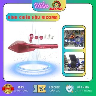 Kính chiếu hậu - gương chiếu hậu xe máy Rizoma mini 5 cạnh loại 1 hàng full nhôm