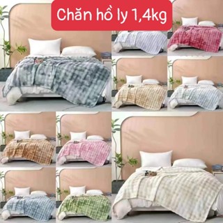 CHăn Lông hồ ly Cao Cấp mẫu mới 2024 Nặng 1.4kg Rộng 2mx2m3- Hàng Nhập Khẩu