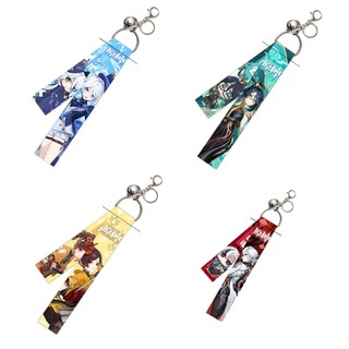 Móc khóa vải Raidenshogun Yae Ayaka Kazuha Eula Xiao in hình genshin impact