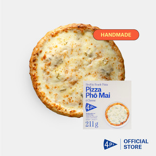 Pizza 4P's Bánh Pizza Đông Lạnh 4 loại phô mai/ Pizza 4 Cheese - 211Gr