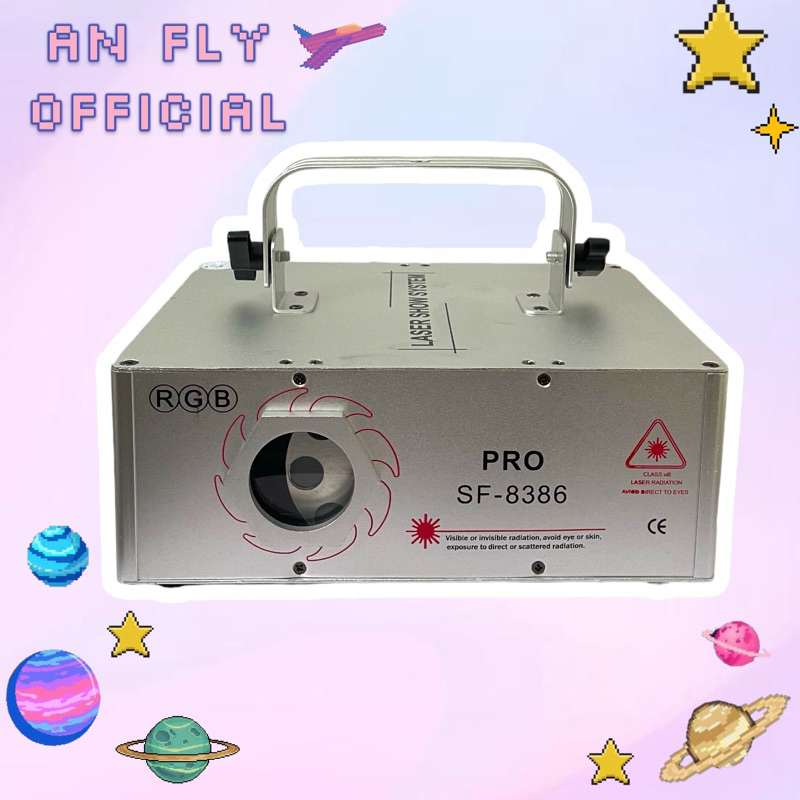 Đèn Laser SF8386 PRO 3D - Cảm biến theo nhạc