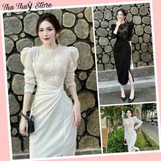  Váy Ren Hoa Cao Cấp Hàng 2 Lớp Hoa nổi Fom Chuẩn May Kĩ Vải Dày Dặn Sang Chảng 