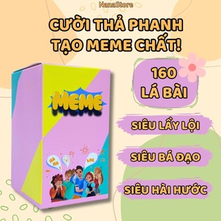Bộ bài Board Game Meme 160 lá dành cho nhóm bạn