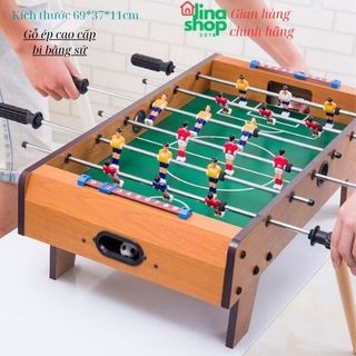Đồ chơi Bàn bi lắc bóng đá Table Top Football TTF-69 bằng gỗ dành cho gia đình