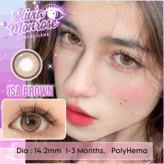 Douyin Lens - Isa Brown ( Có 0-7 diop ) Tặng khay đựng lens