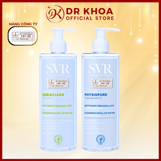 Nước Tẩy Trang SVR Sebiaclear Eau Micellaire 75ml/400ml