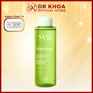 Toner SVR Sebiaclear Micro-Peel Tẩy Da Chết Mặt Kiềm Dầu Giảm Mụn 150ml