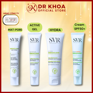 Kem Dưỡng Ẩm SVR dành cho da dầu mụn, thu nhỏ lỗ chân lông 40ml