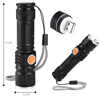 Combo Đèn Pin LED Siêu Sáng Mini Trên Xe Đạp (Có Đế Kẹp) Đèn Pha Xe Đạp + Đèn LED Cảnh Báo Phía Sau Xe Đạp Giúp An Toàn