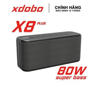 [ GIÁ TỐT NHẤT ] Loa Bluetooth 5.3 Xdobo X8 Plus Công Suất 80W Hỗ Trợ Thẻ TF, USB, AUX, TWS Kết Nối 2 Loa - Chính Hãng