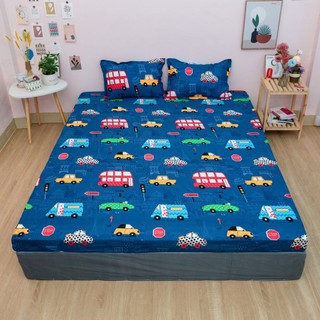 Ga trải giường kèm vỏ gối SUMOI cotton poly trải nệm 1m2 1m6 1m8 hoặc 2m2 mẫu mới đẹp