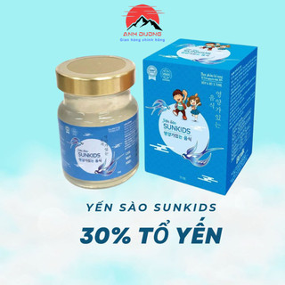 Yến Sào SUNKIDS - 30% Yến Dành cho trẻ em, hũ 70ml, hàng chính hãng