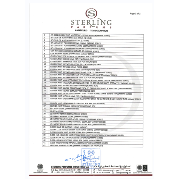 Nước Hoa Nữ Armaf Le Parfait Pour Femme EDP | BigBuy360 - bigbuy360.vn