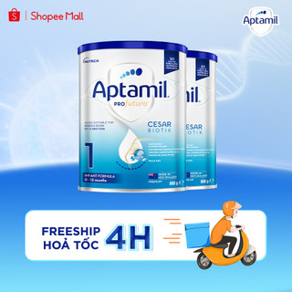 [Hỏa tốc 0Đ] Combo 2 Sữa bột Aptamil Profutura Cesarbiotik New Zealand số 1 - Synbiotic độc quyền