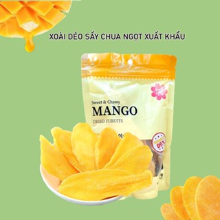  Xoài sấy dẻo chua ngọt xuất khẩu hàn quốc túi 250g 
