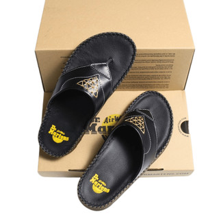 Dép Quai Kẹp Dr.Martens Khâu Thật Chắc Chắn (HP.K ĐEN)