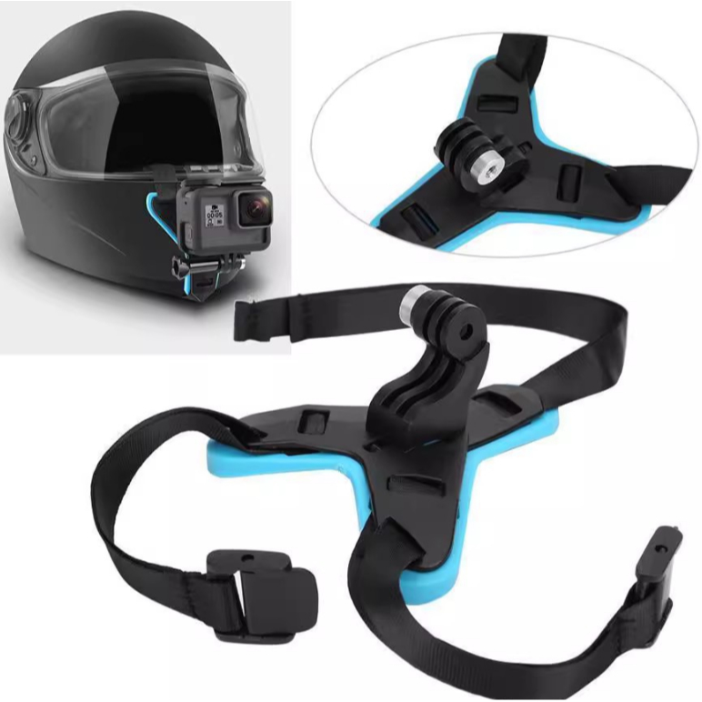 Dây đỡ gopro gắn mũ bảo hiểm dùng cho các loại máy quay hành động gopro 12/11/10....