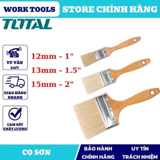 Đồ nghề total cọ sơn 1inch tht84012 / 1.5inch tht84152 / 2inch tht84022