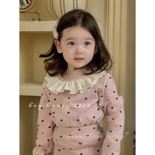 (ORDER QC) Sét bộ thu đông dài tay cổ bèo cho bé Hey Honey QCCC