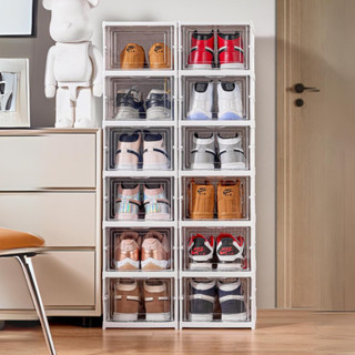 Kệ để giày dép thông minh màu pastel 4 tầng chữ Z - Kệ đựng đồ đa năng, decor phòng, để sách báo, túi xách Vani.Home