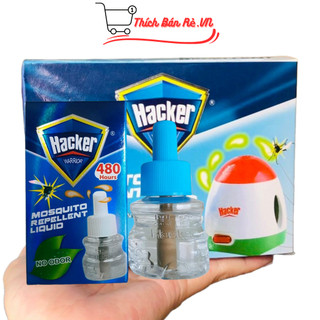 Tinh dầu đuổi muỗi , tinh dầu hacker đuổi muỗi 480h