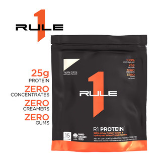 Whey tăng cơ Rule 1 Protein Isolate/ Hydrolysate 1lb (14-15 servings)