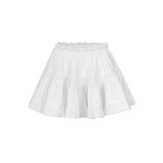 RUBIES Cloudy Skort - Váy Quần Nữ Vải Cotton Phối Ren Cạp Trễ Dáng Xòe Rộng