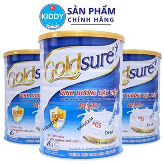 Sữa phục hồi GOLDSURE DINH DƯỠNG ĐẶC BIỆT 900g cho người ốm, người bệnh, gầy yếu (mẫu nắp lùn)