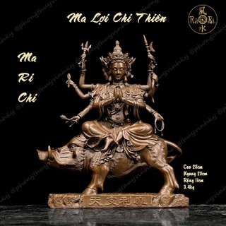 Ma lợi chi thiên bồ tát - tượng đồng thờ cúng mật tông cao cấp