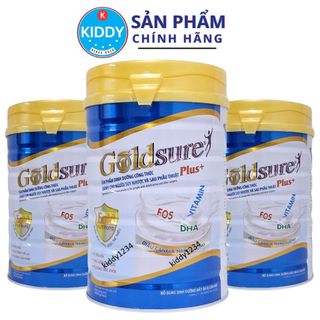 Sữa phục hồi Goldsure Dinh dưỡng đặc biệt 900g dành cho người bệnh, người sau phẫu thuật, gầy yếu (mẫu NC)